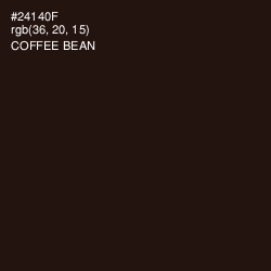 #24140F - Coffee Bean Color Image